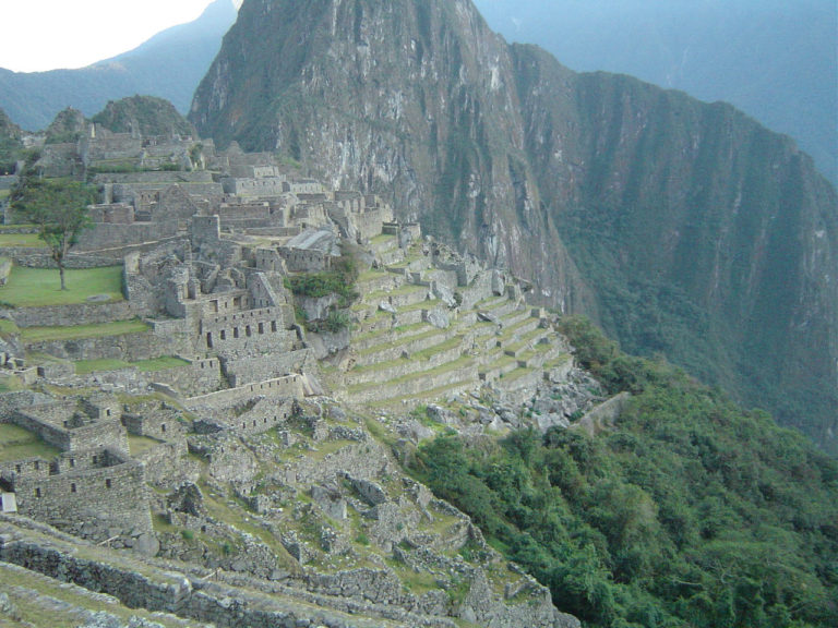 terraços de Machu Picchu