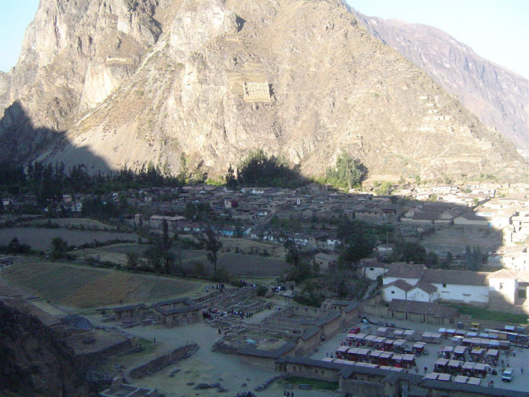 vista de Ollantaytambo