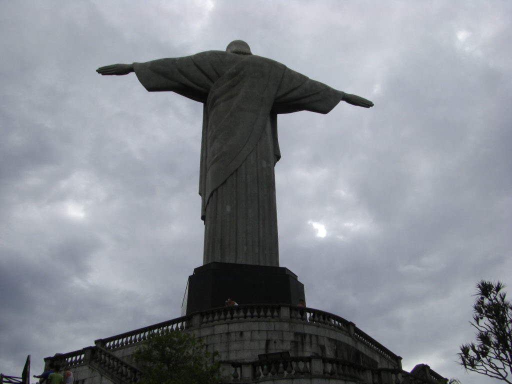 Christ the Redeemer back