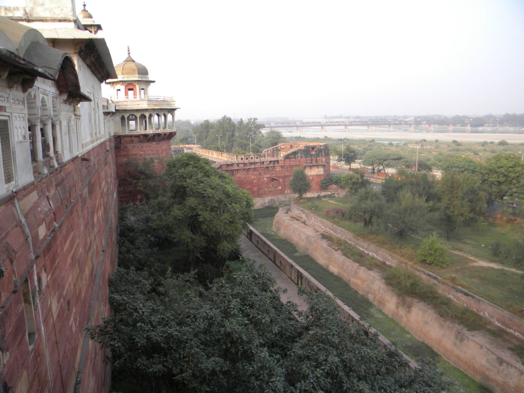 defesas do Forte de Agra