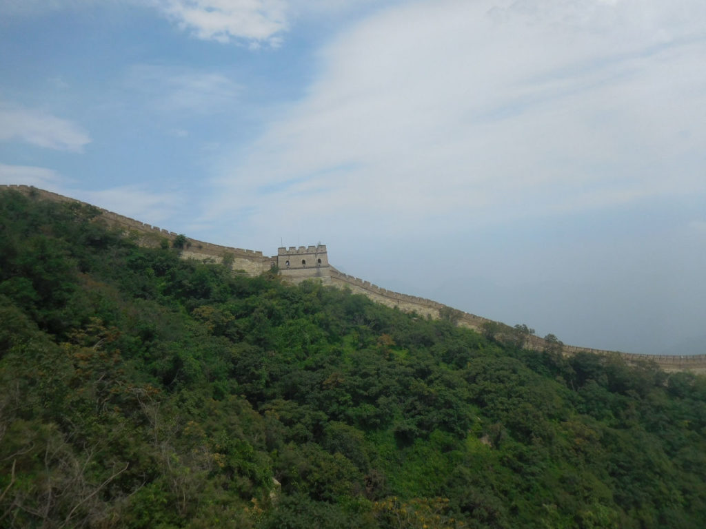 Great wall view from below