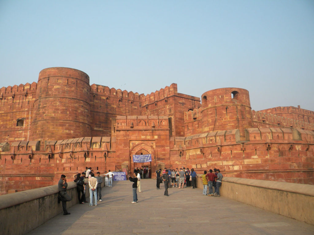 Entrada do Forte de Agra