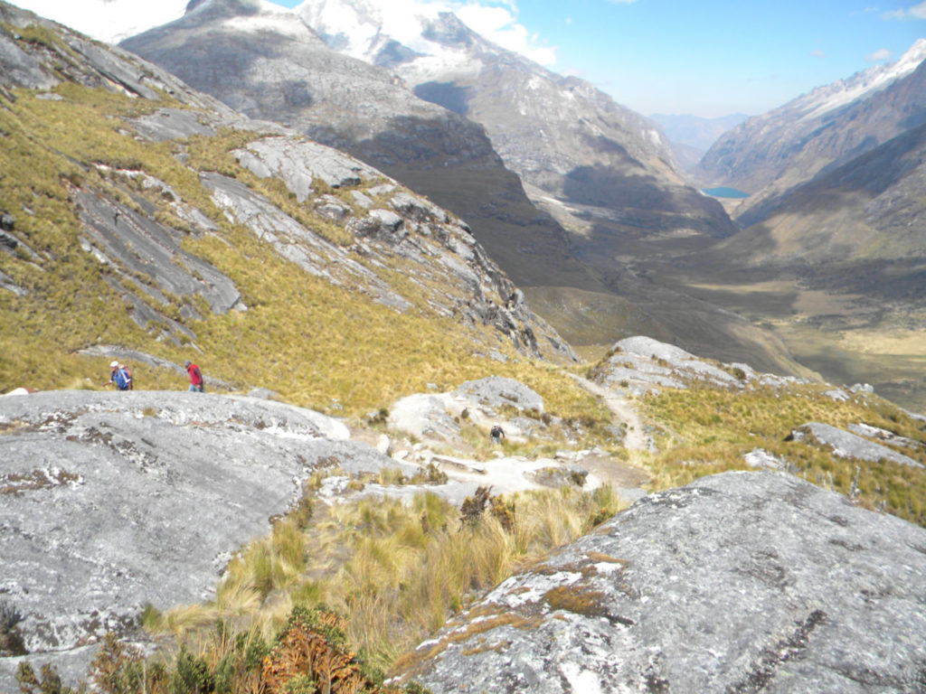 Caminho de subida para o passo union