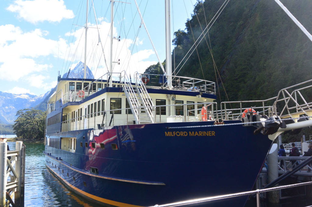 Milford sound ship