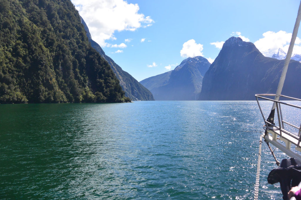 Milford sound ship tour