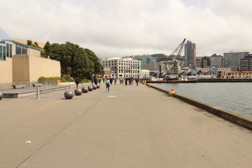 Wellington waterfront walk