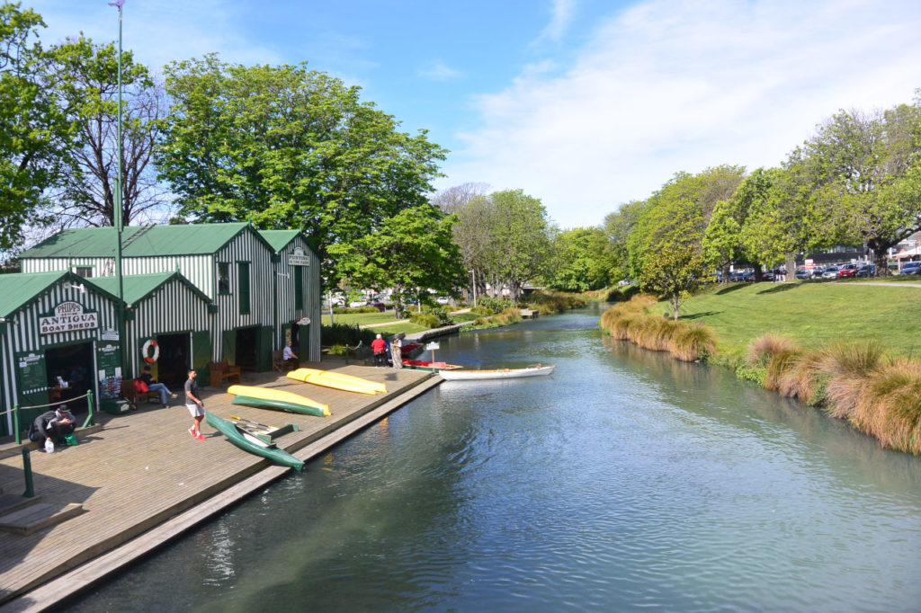 Avon River close to city center