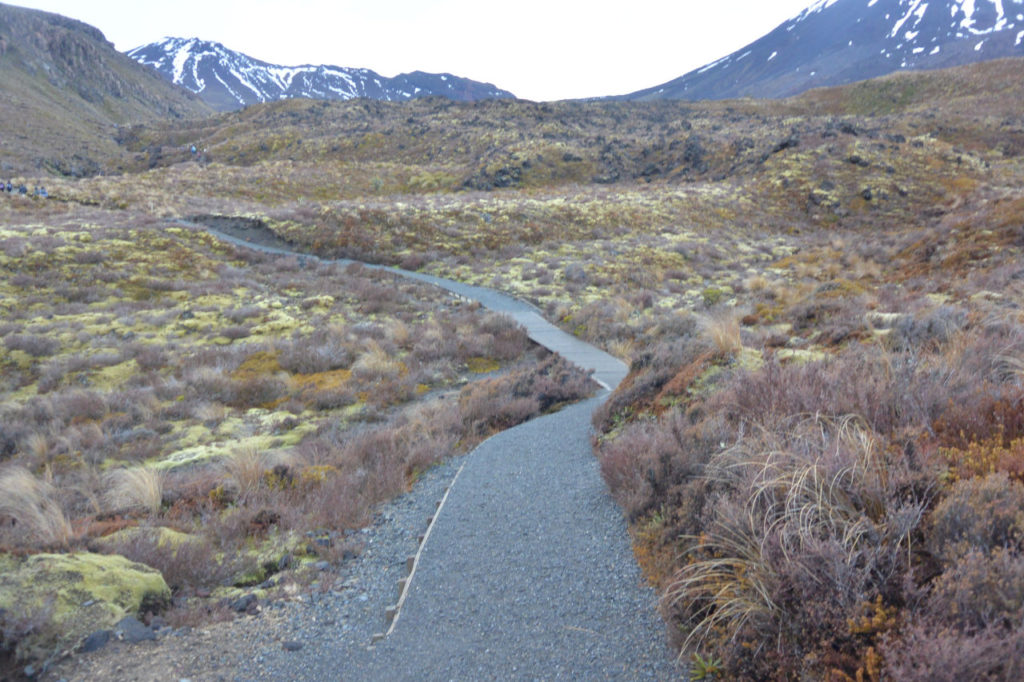 way to south crater
