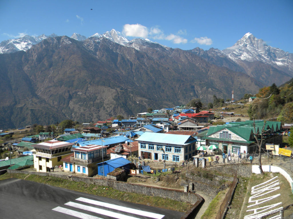 Lukla over view