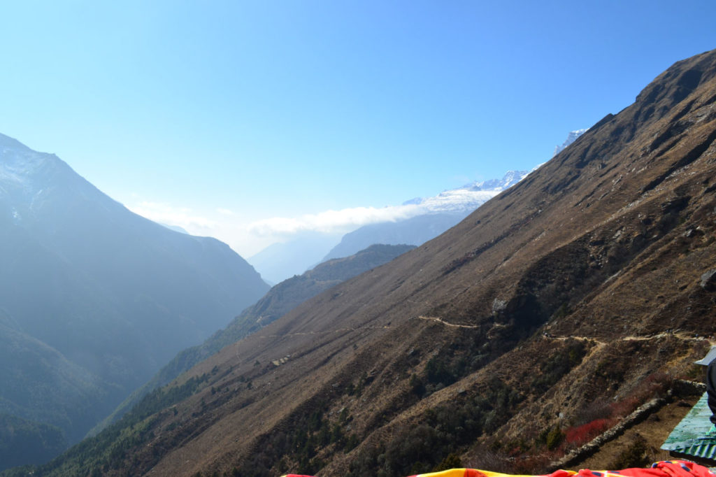 way down to Namche