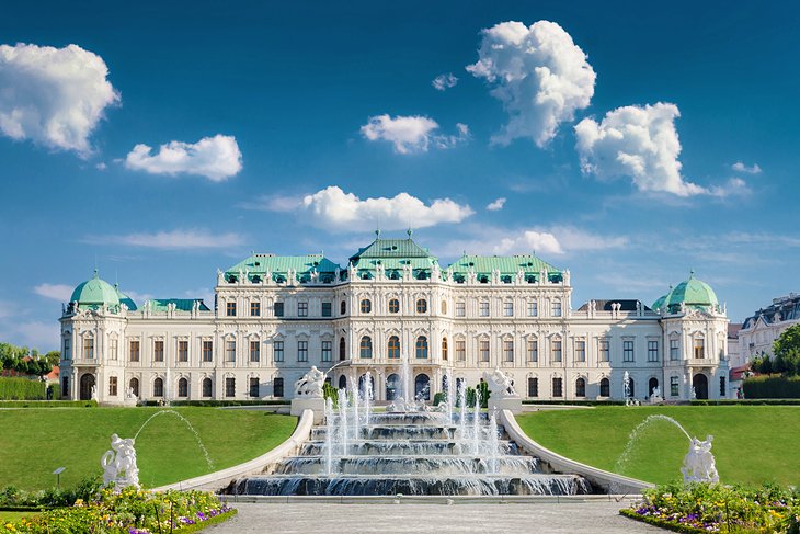 Austria - Vienna -Belvedere palace