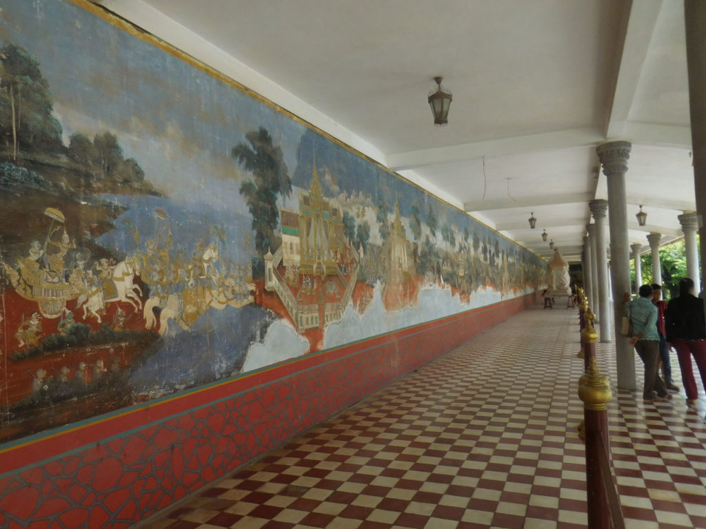 Cambodia - Phnom Penh - inside Grand palace