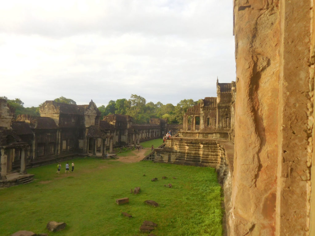 Cambodia - Seam Reap - Angkor - North gallery view