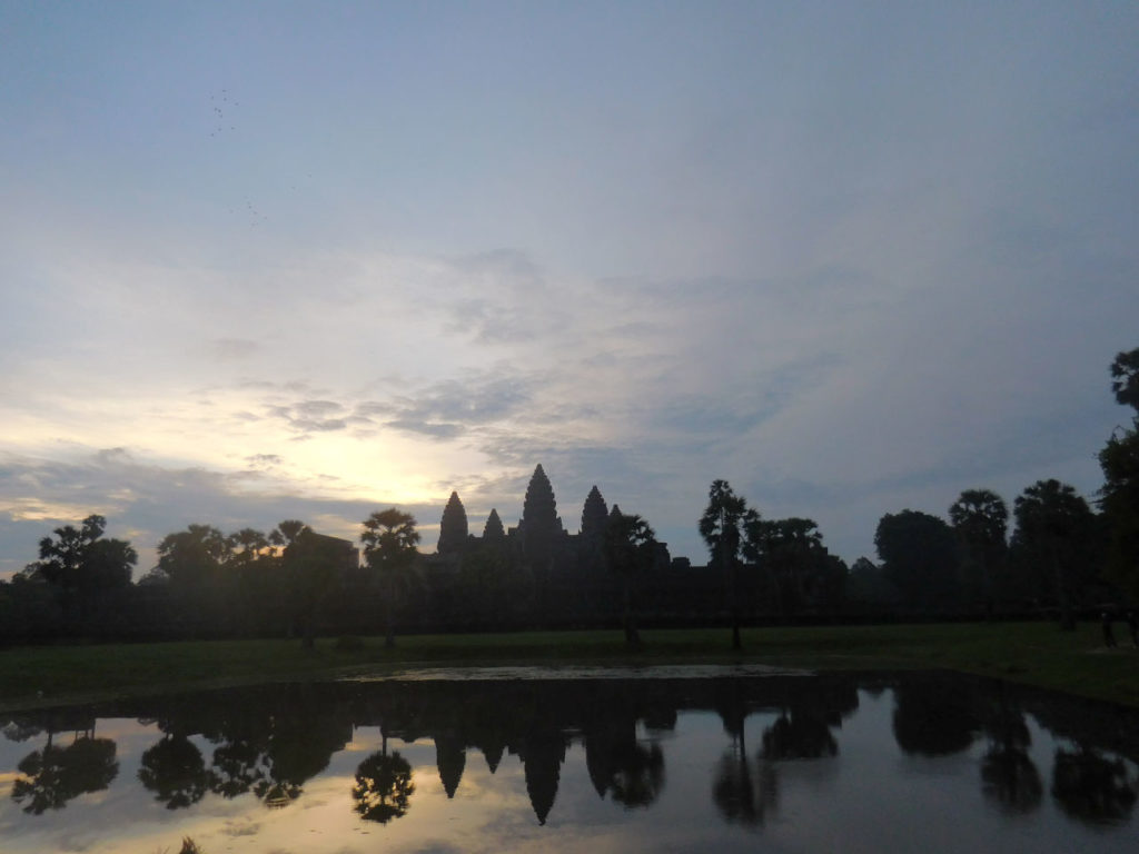 Camboja - Seam Reap - Angkor Wat sunrise