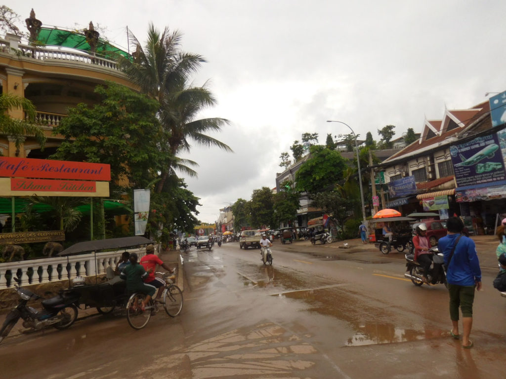 Camboja- Seam Reap street