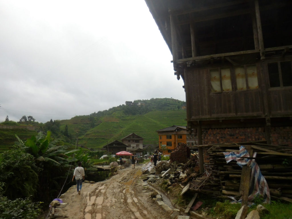 China - Guilin - Longii village street