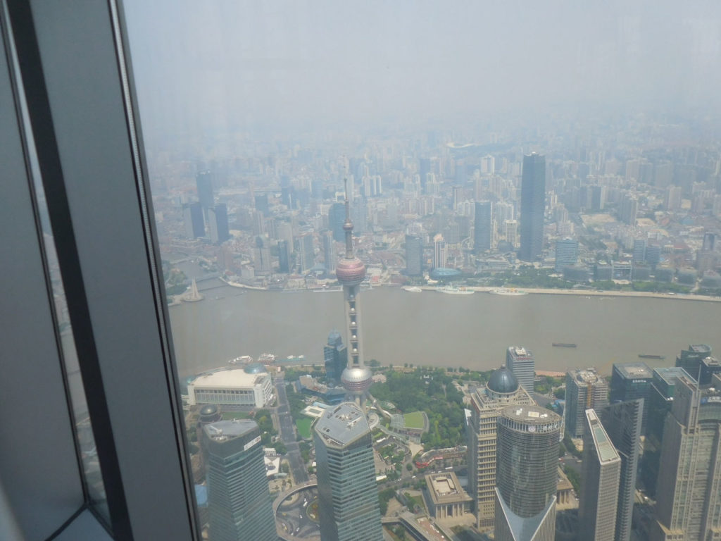 China - Shanghai- Shanghai Tower view