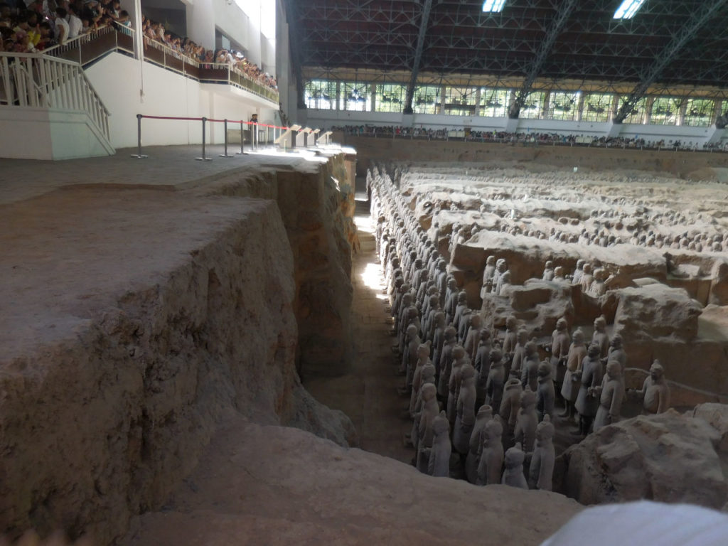 China - Xian - Terracota side view