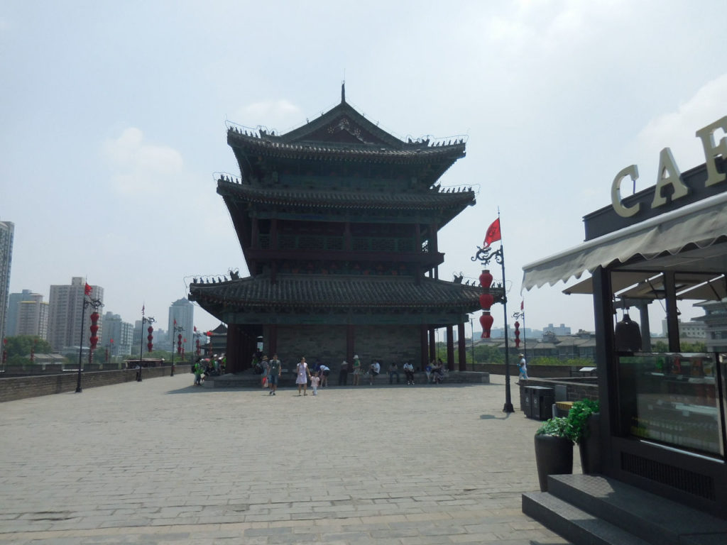 China - Xian - Xian wall tower