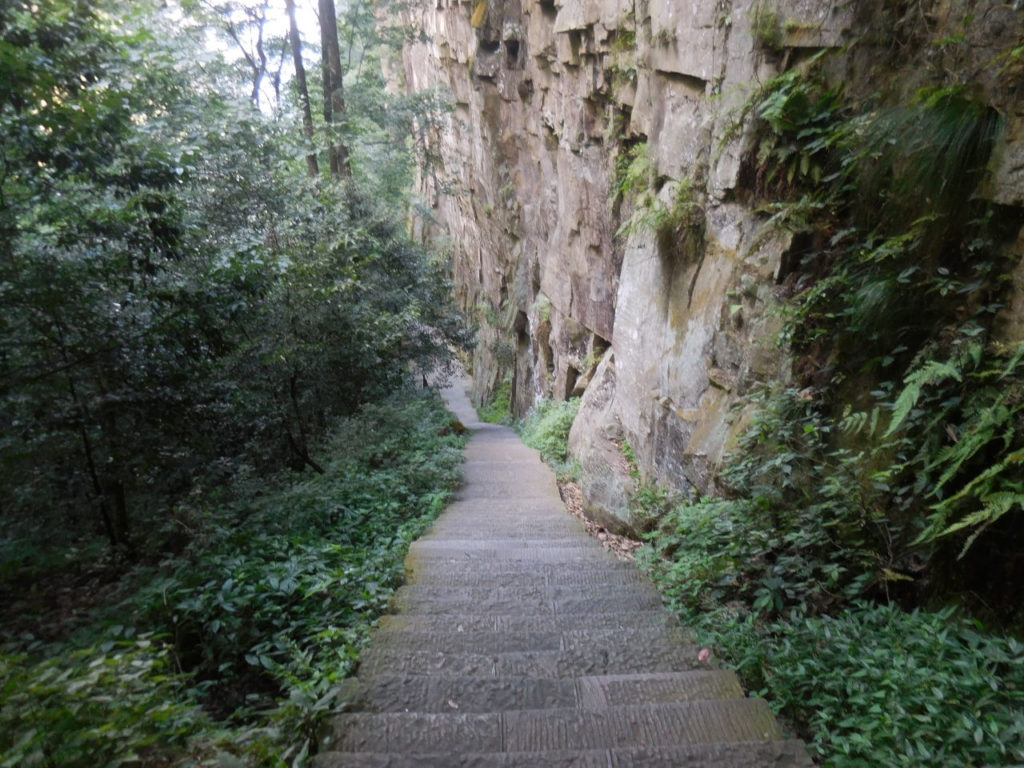 Zhangjiajie National Forest Park - stairs
