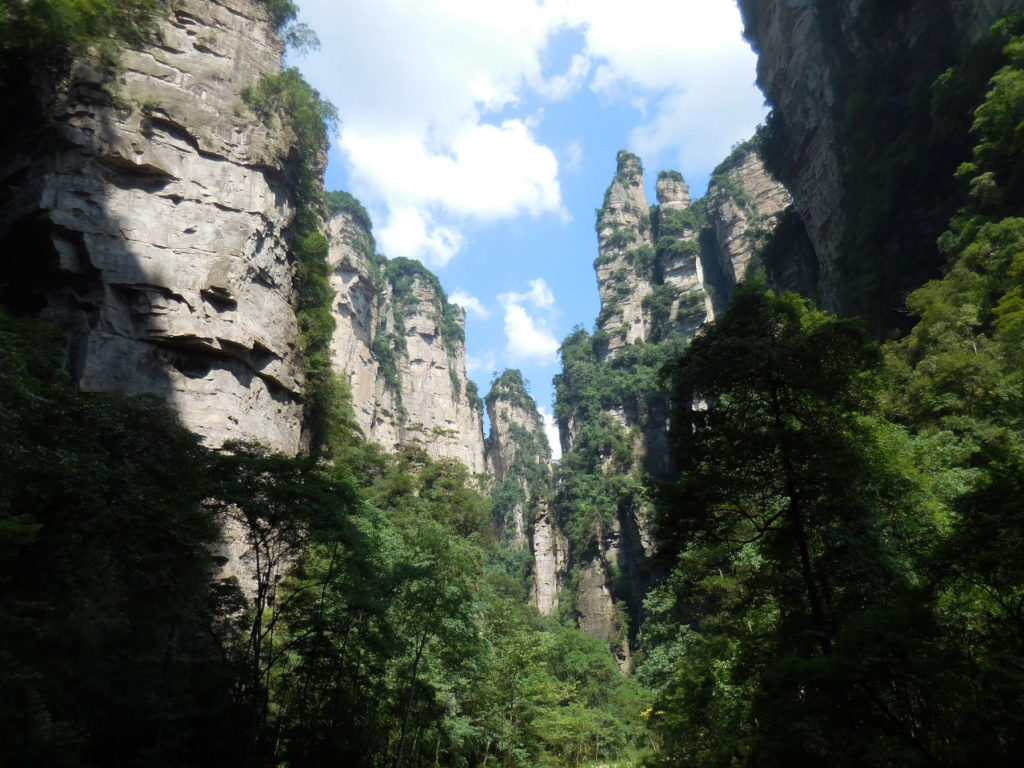 China - Zhangjiajie National Forest Park - valley