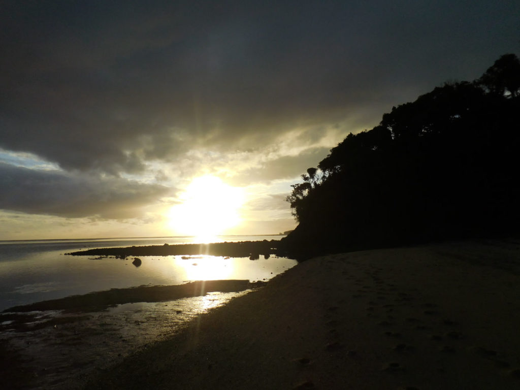 Fiji island -Beach House - sunset