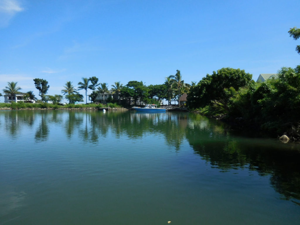 Nadi - -Bamboo Travellers hostel - lagoon