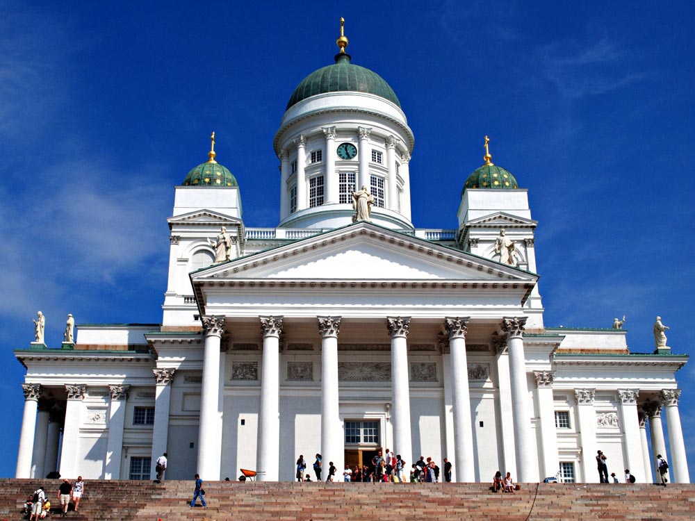 Finland - Helsinki - Helsinki-cathedral