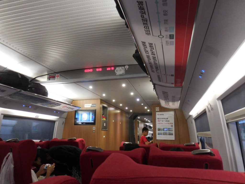 China - Train Guangzhou to Guilin