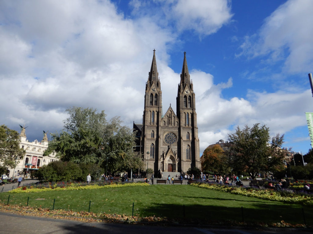 Republica checa - Prague - Church of Saint Ludmila