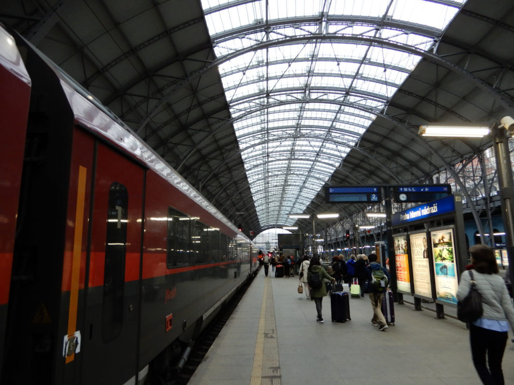 Republica checa - Prague - train station