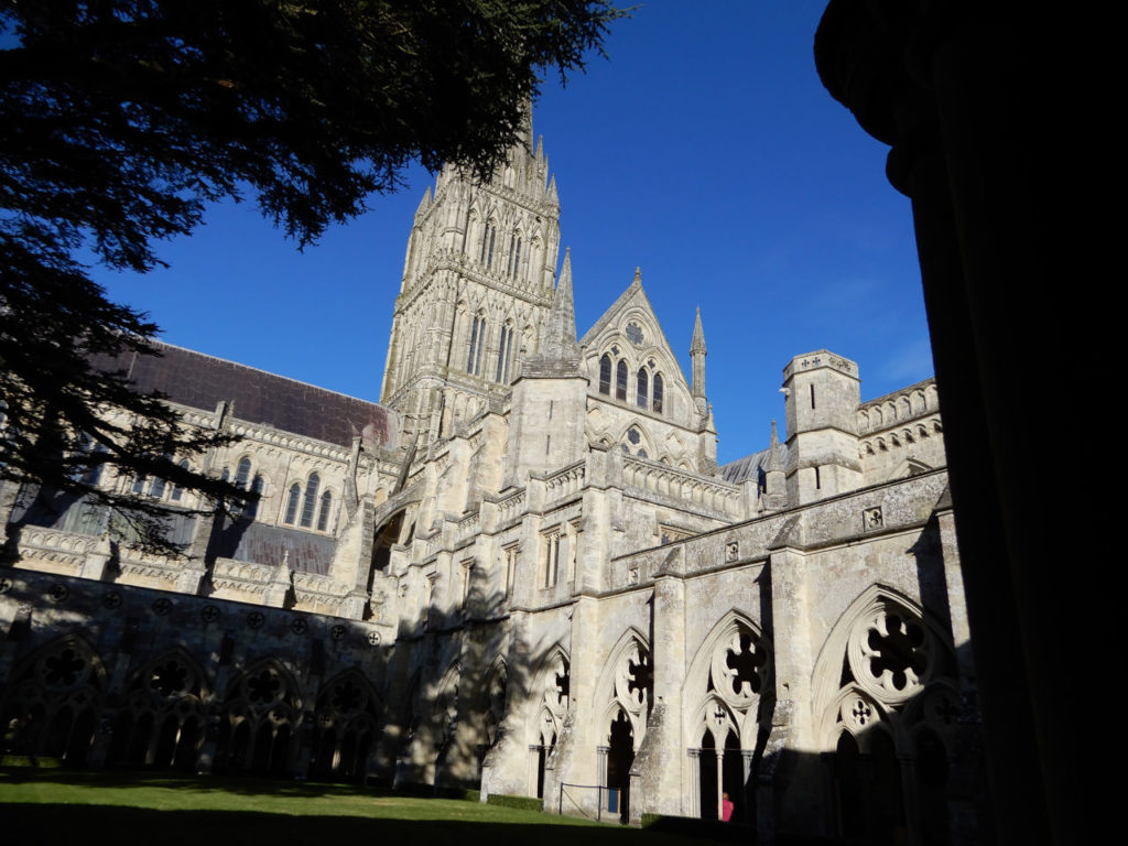 England - Salisbury - Salisbury Cathedral view