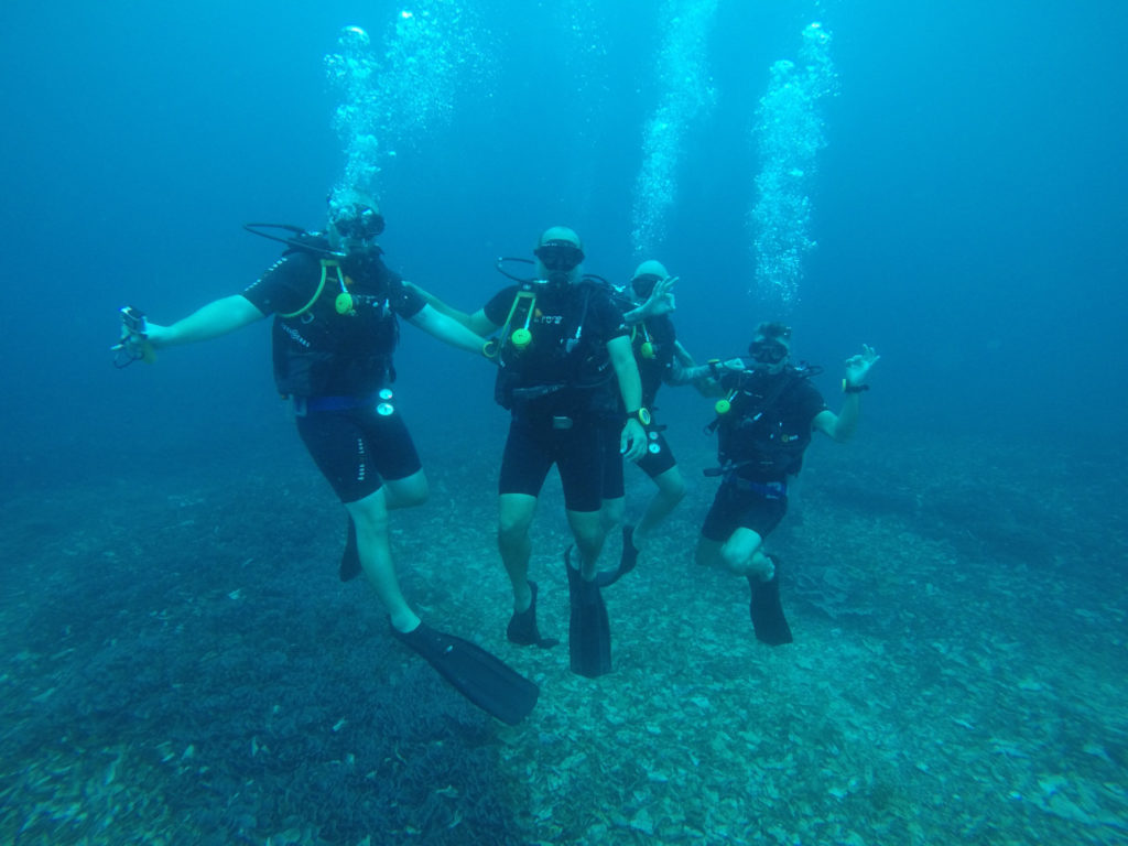 Final dive day - I am now a certified open water diver