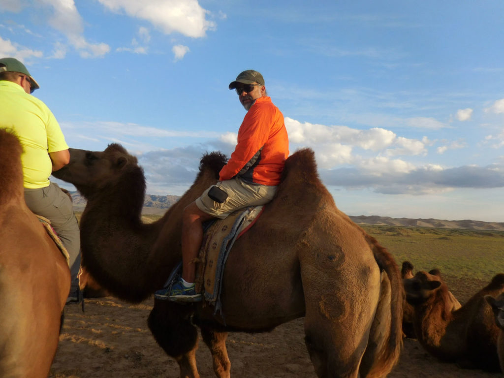 Mongolia - Gobi Desert - camel ride