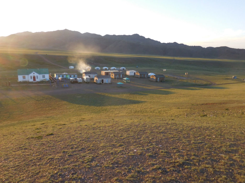 Gobi Desert camp