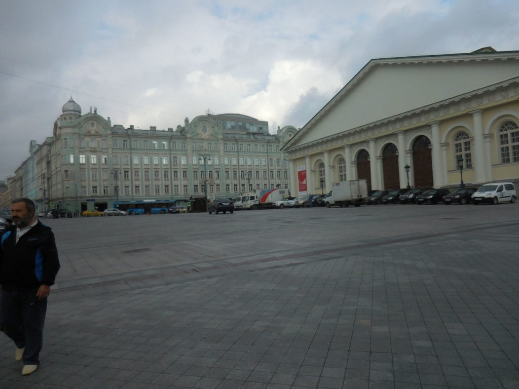 Russia - Moscow - Bolshoi Theatre plaza