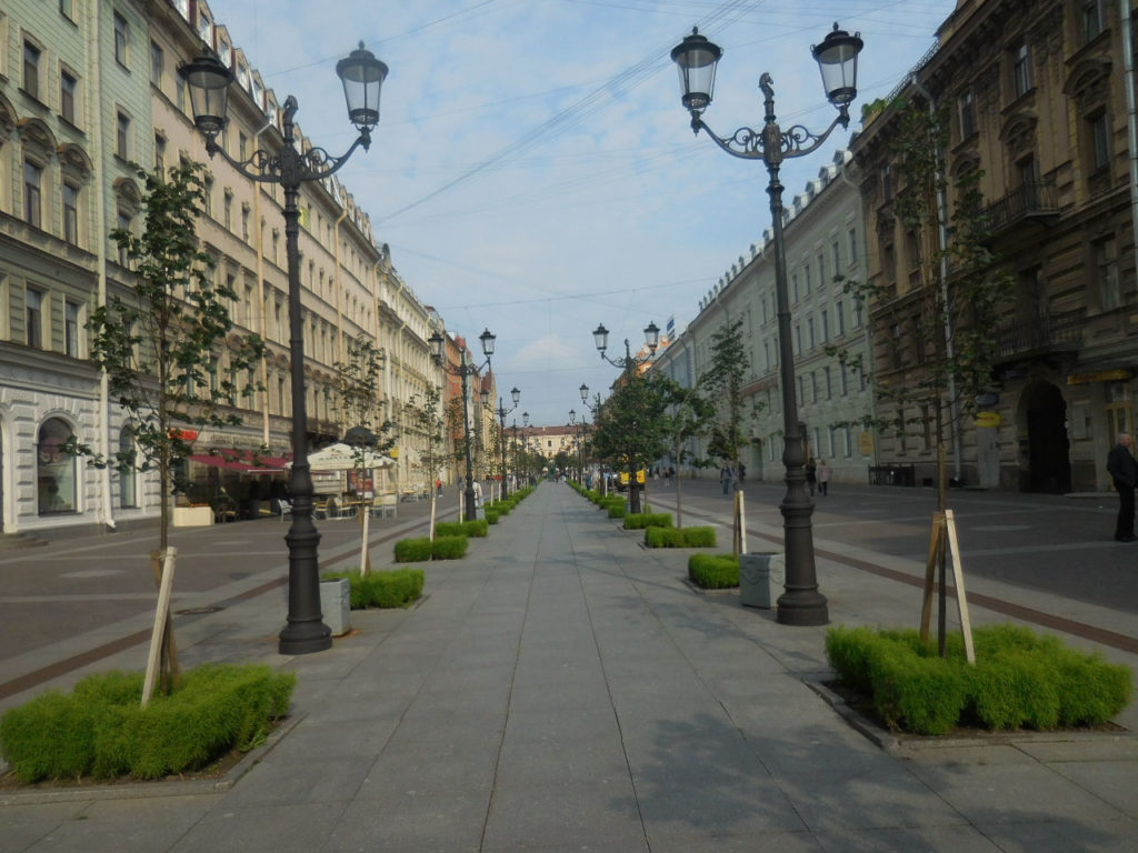 Russia - Saint Petersburg - street