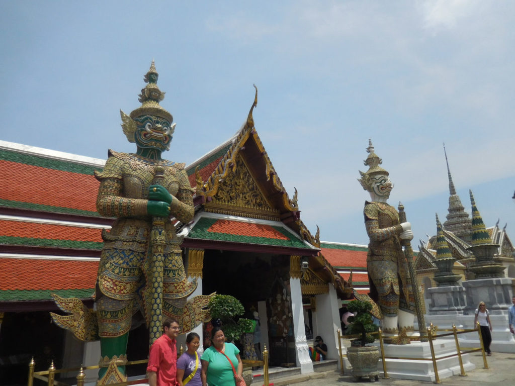 Thailand -Bangkok - Grand palace - Shivalai Garden
