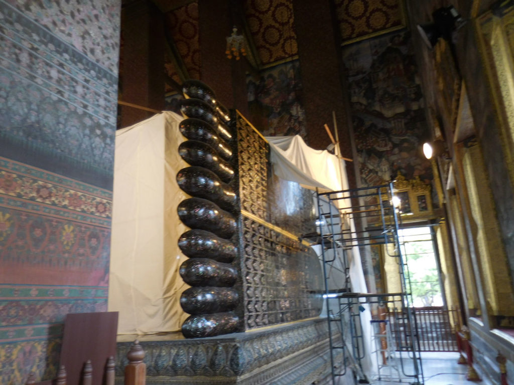 Thailand -Bangkok - Wat Pho-(Reclining Buddha) feet