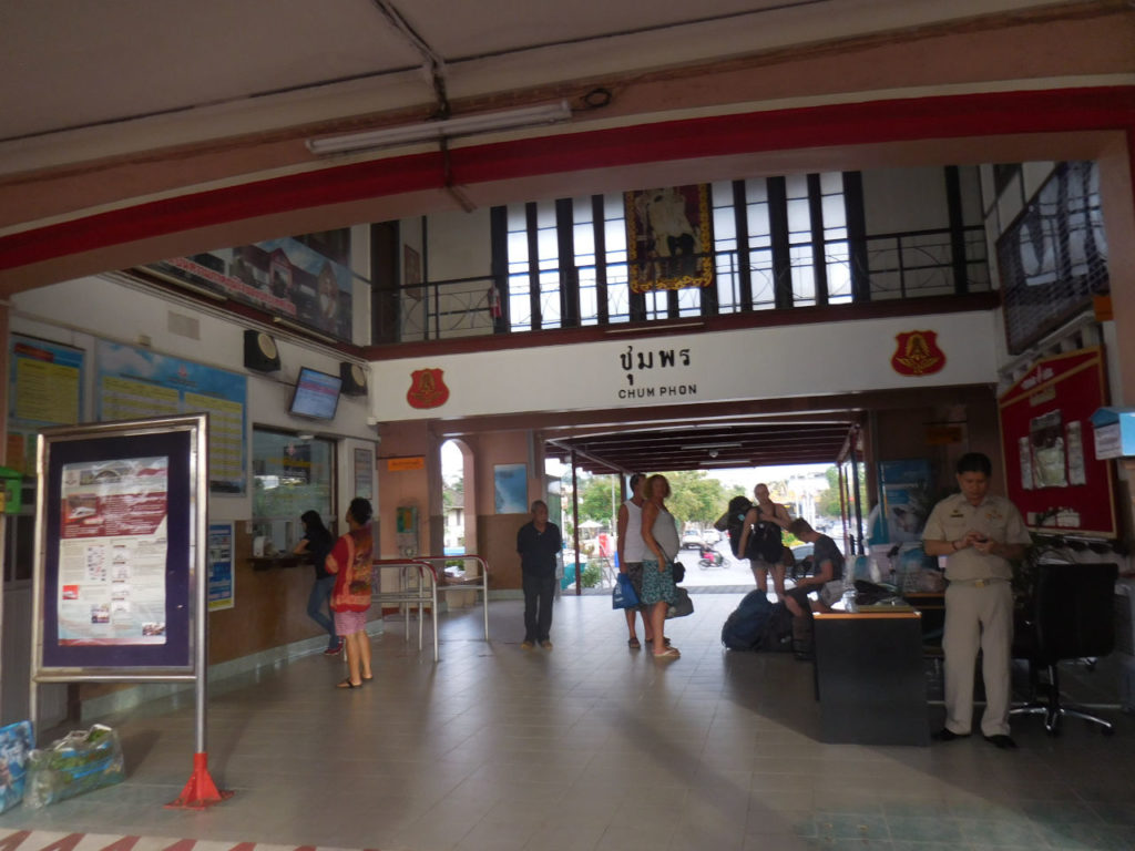Tailandia - ChumPhon train station