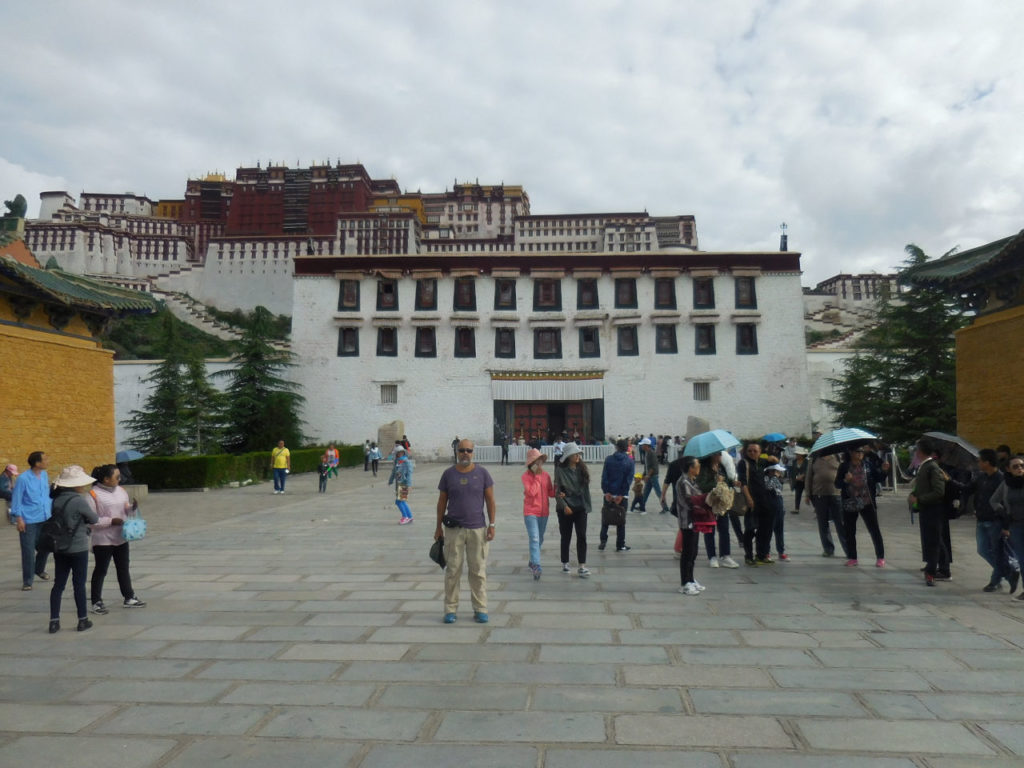 Lhasa - Potala palace entrance