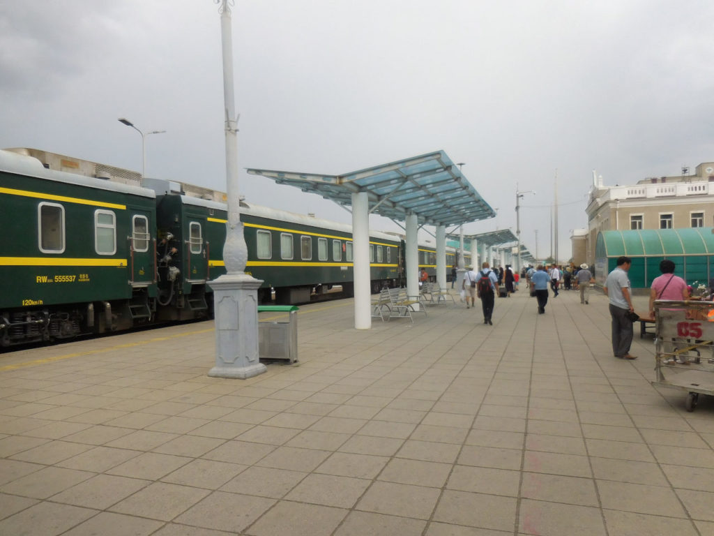 Trans-Siberian Railway - Mongolia - Ulaanbaatar - Mongolian train