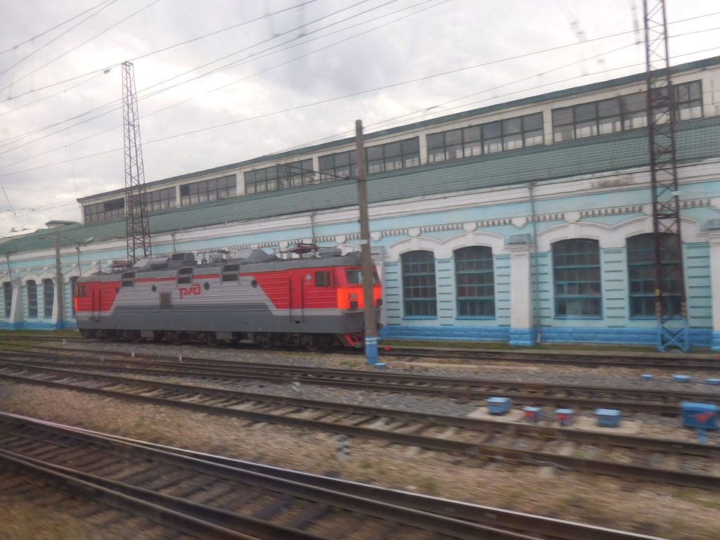 Trans-Siberian Railway - Russia - train engine
