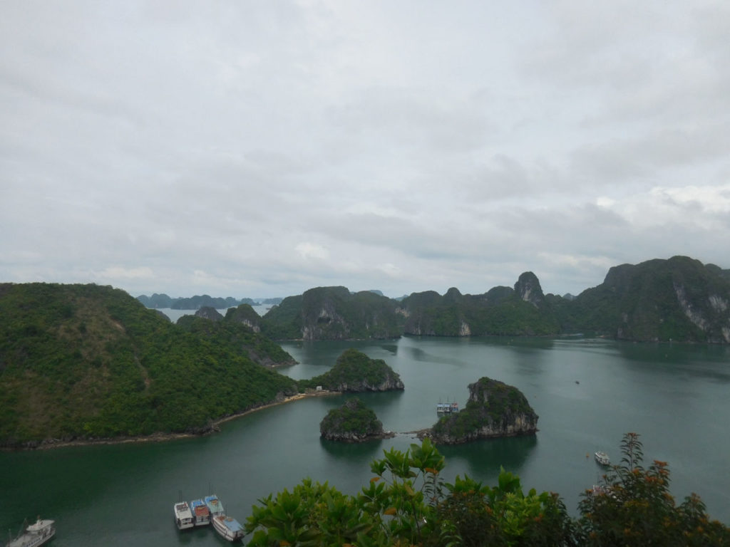 Vietnam - Ha Long Bay - view from Ti Top Summit