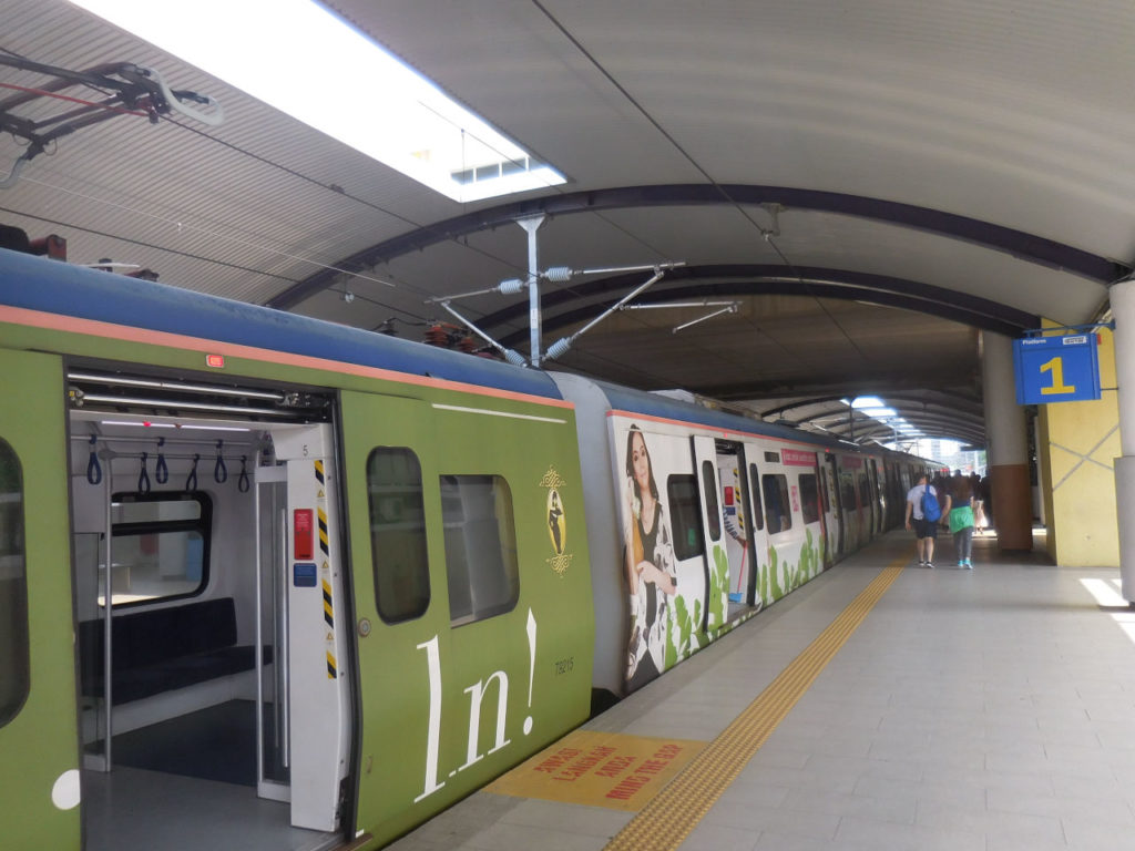 Malaysia - Kuala Lumpur - city train