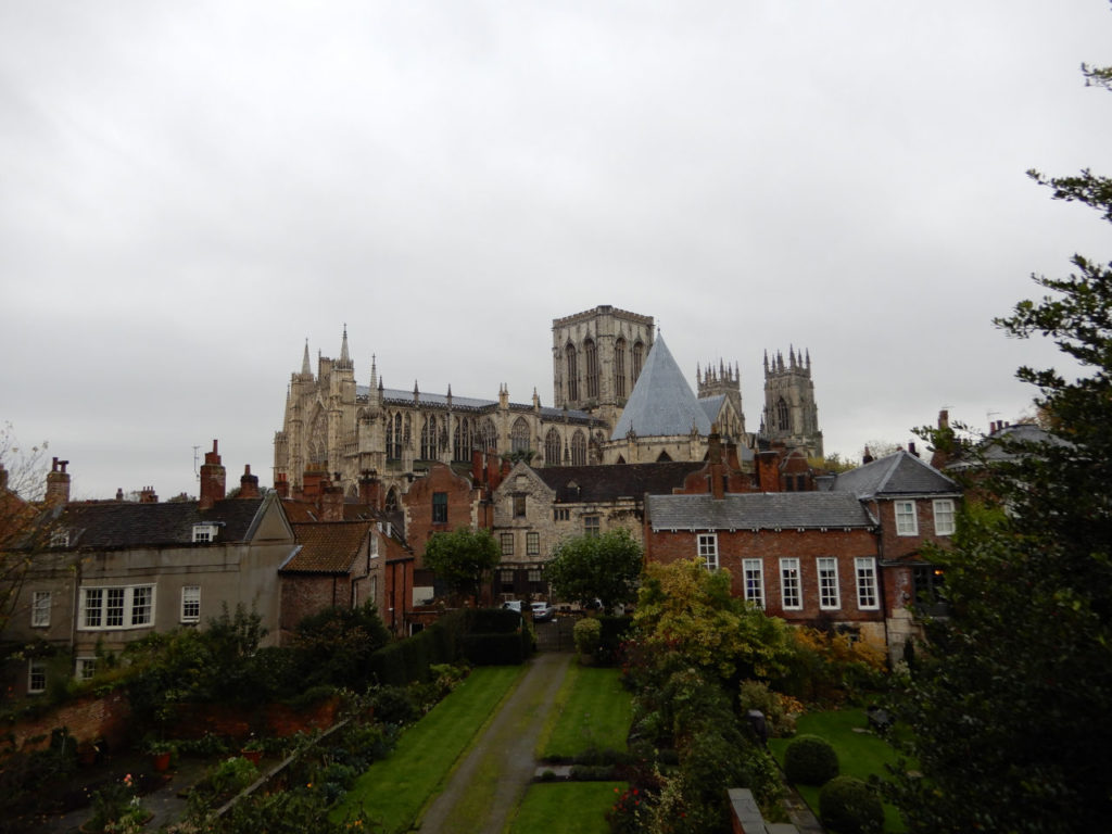 England - York - view from york wall