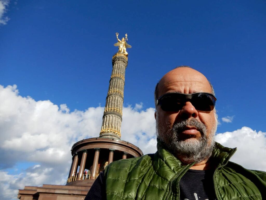 Berlin - Coluna da Vitoria e eu
