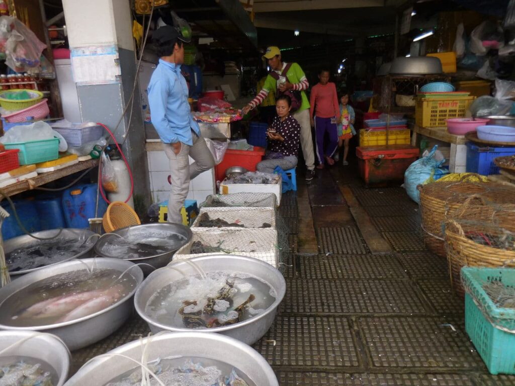 Psar Thmei market - Phnom Penh