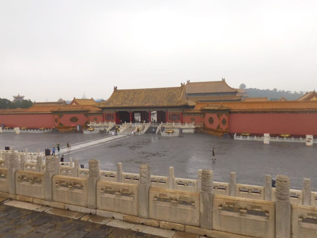 Square inside Forbidden city