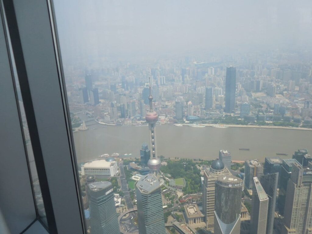 Shanghai Tower wiew